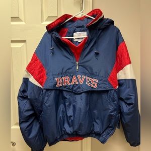 Vintage Atlanta Braves Wind Breaker